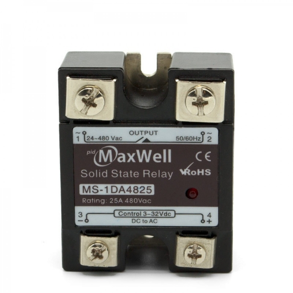 SSR 1 Pha Input DC to AC MS-1DA48 Dòng Tải 25-120A | Relay Bán Dẫn